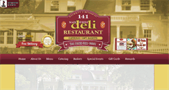 Desktop Screenshot of mainst-deli.com